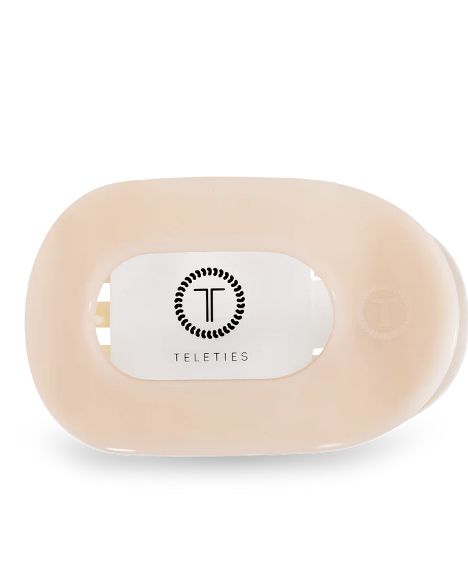 Small Flat Round Hair Clip | TELETIES - The Street Boutique