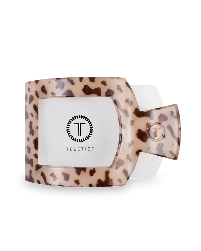 Flat Square Hair Clips | Medium | TELETIES - The Street Boutique