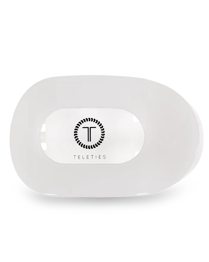 Small Flat Round Hair Clip | TELETIES - The Street Boutique