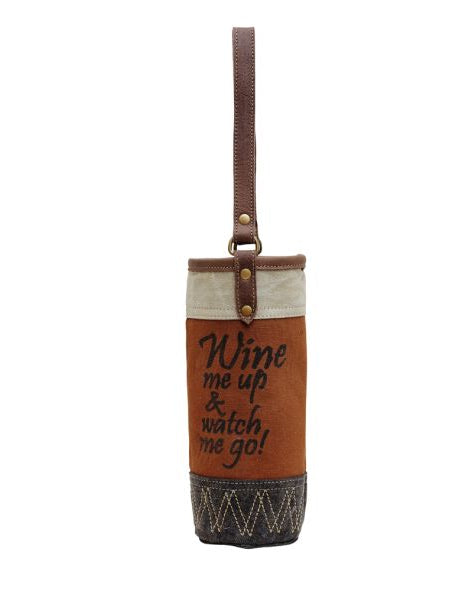 Myra “Wine Me Up” Bottle Bag - The Street Boutique