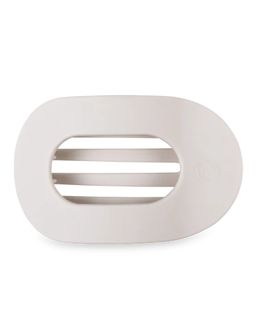 Flat Round Hair Clip | Medium | Teleties - The Street Boutique