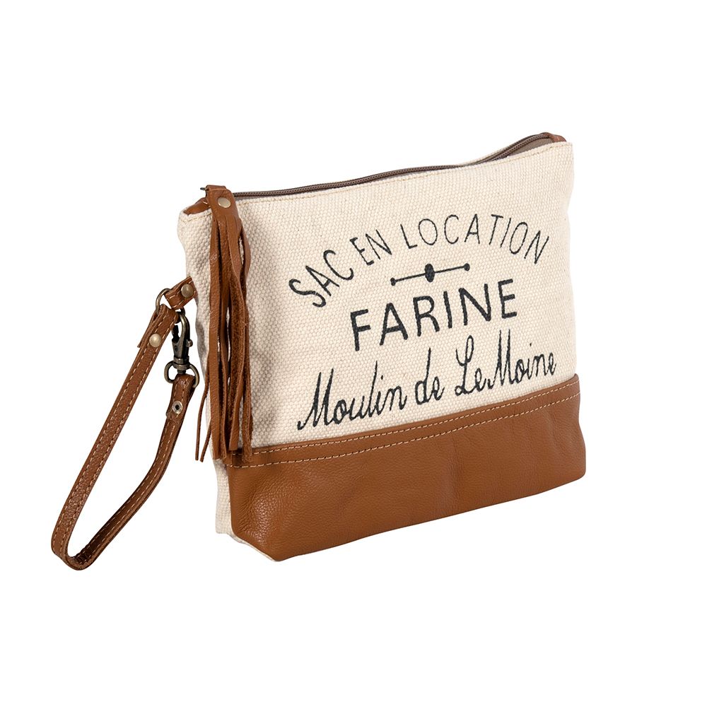 Myra Farine Canvas Pouch - The Street Boutique