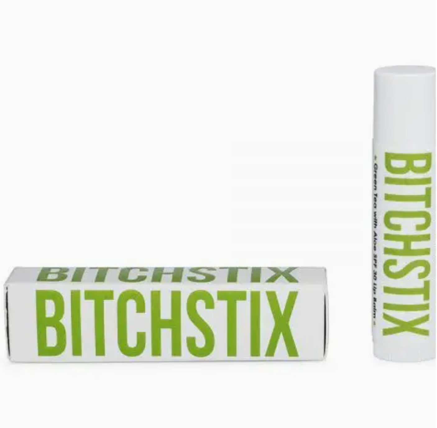 BITCHSTIX Lip Balm- Matcha & Aloe (SPF 30) - The Street Boutique 