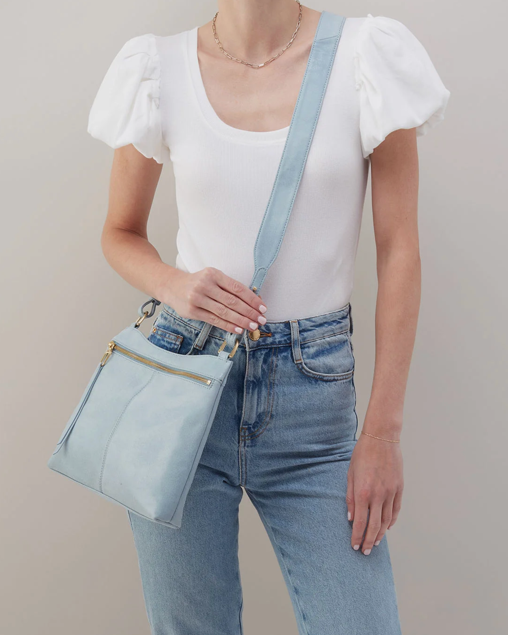 Cambel Crossbody by HOBO | Sky - The Street Boutique