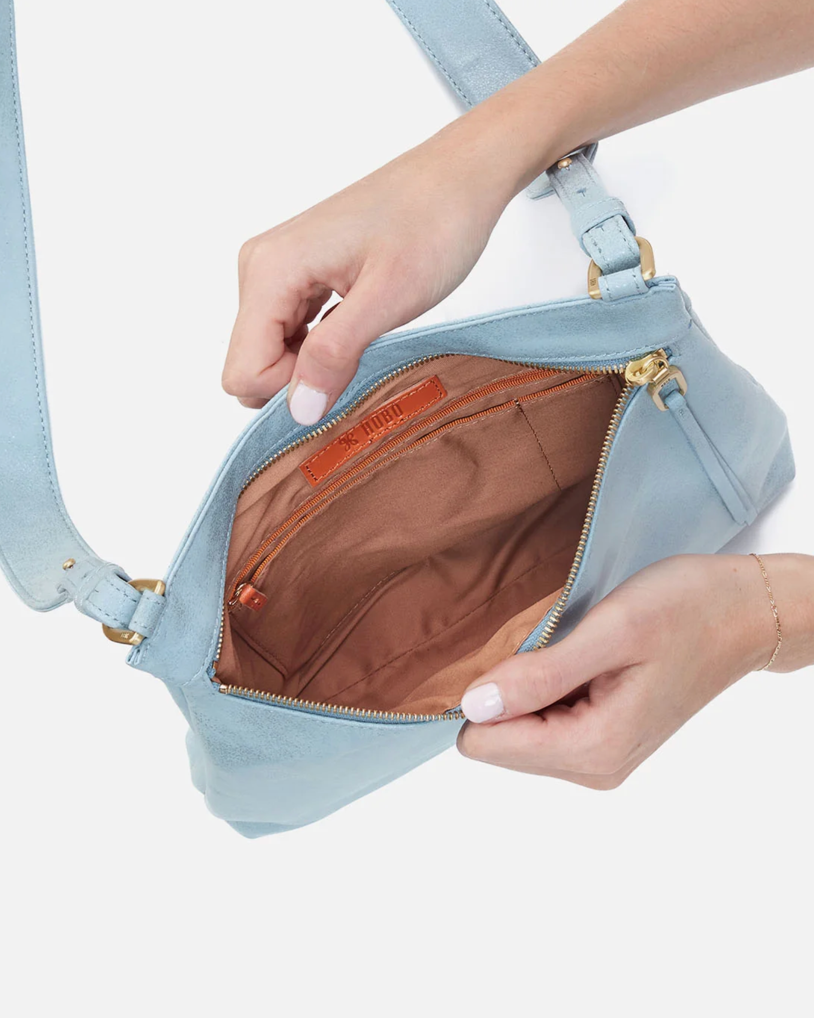 Cambel Crossbody by HOBO | Sky - The Street Boutique