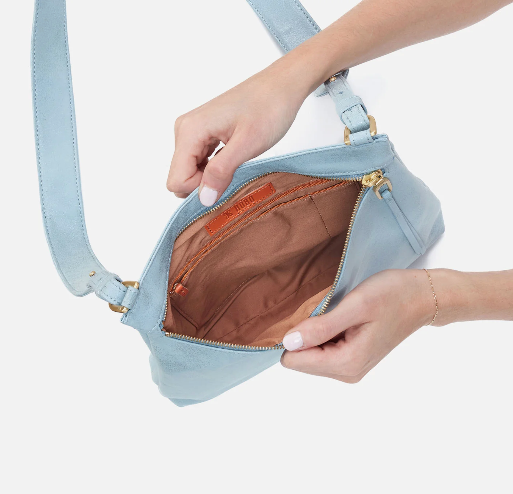 Cambel Crossbody by HOBO | Sky - The Street Boutique