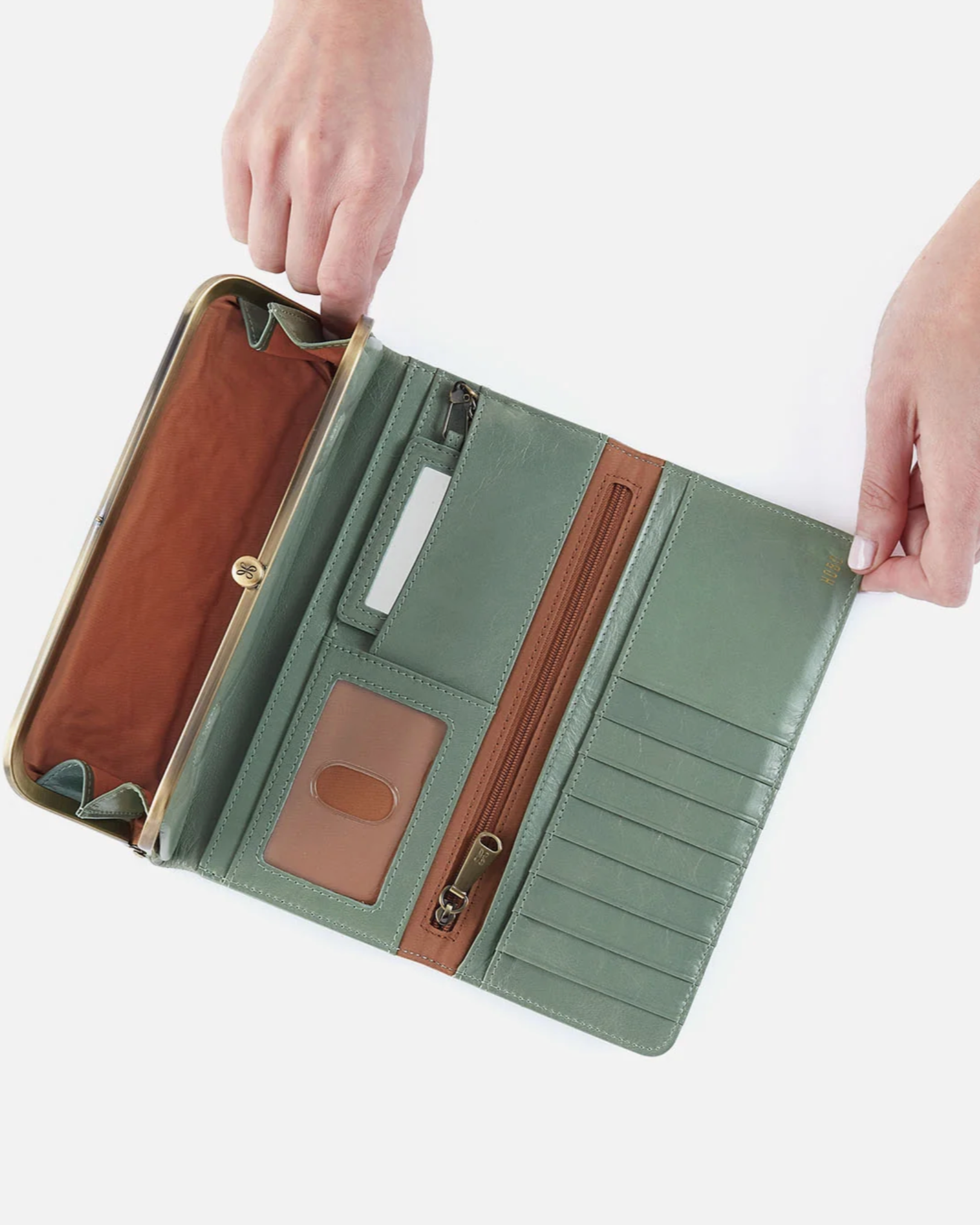Rachel Wallet by HOBO | Jade - The Street Boutique