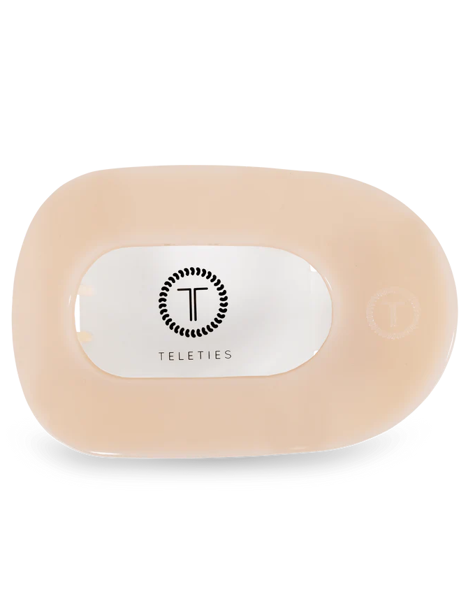 Large Flat Round Hair Clip | TELETIES - The Street Boutique