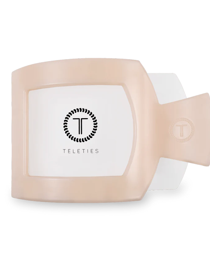 Large Flat Square Hair Clips | TELETIES - The Street Boutique