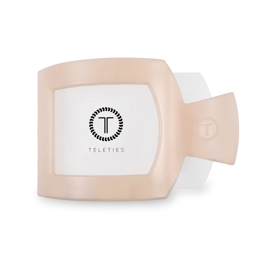 Large Flat Square Hair Clips | TELETIES - The Street Boutique