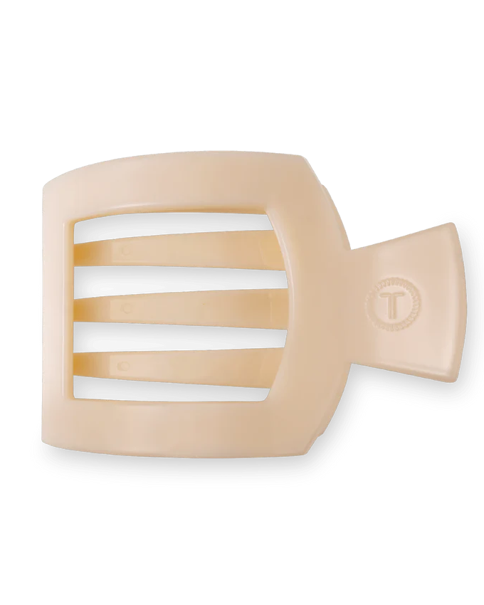 Medium Flat Square Hair Clips | TELETIES - The Street Boutique