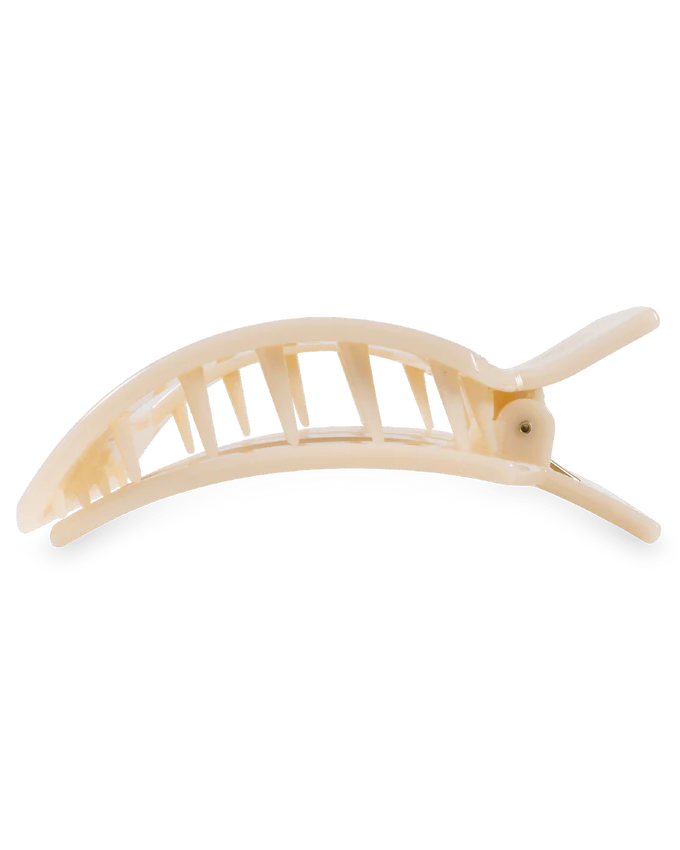 Medium Flat Square Hair Clips | TELETIES - The Street Boutique