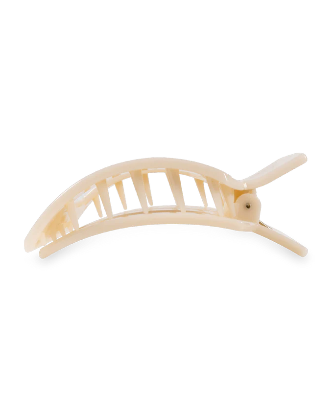 Small Flat Square Hair Clips | TELETIES - The Street Boutique