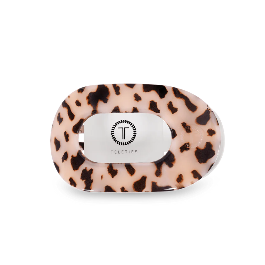 Medium Flat Round Hair Clip | TELETIES - The Street Boutique