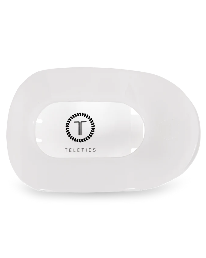 Large Flat Round Hair Clip | TELETIES - The Street Boutique