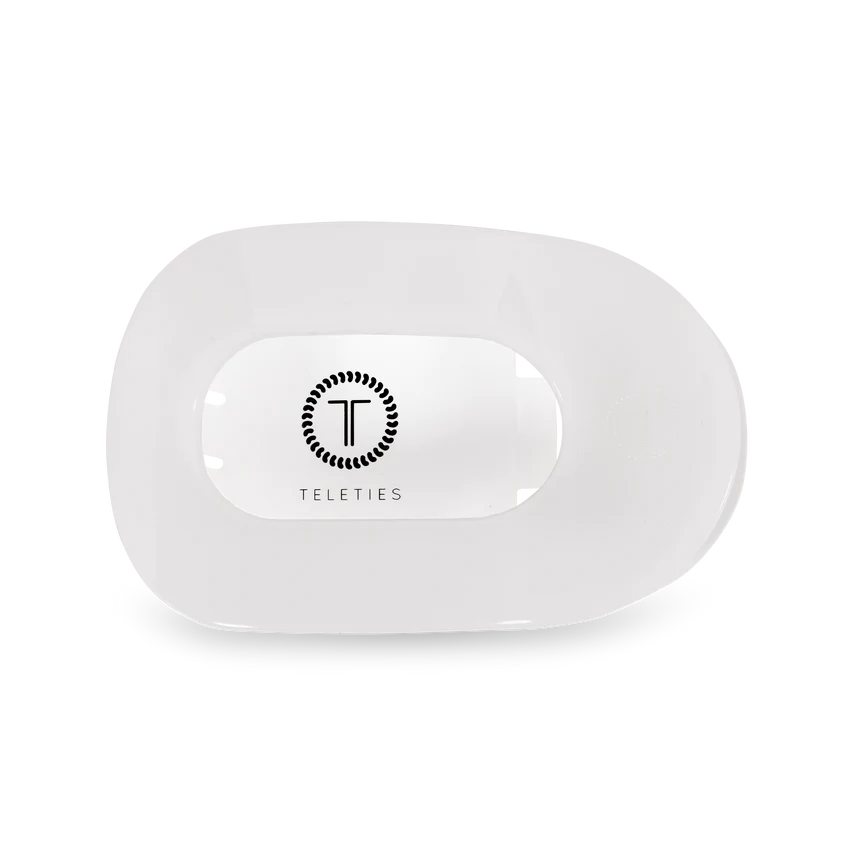 Large Flat Round Hair Clip | TELETIES - The Street Boutique