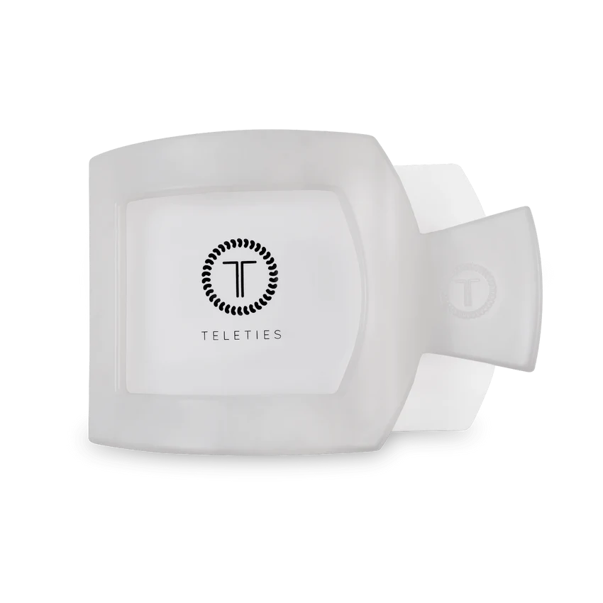 Large Flat Square Hair Clips | TELETIES - The Street Boutique