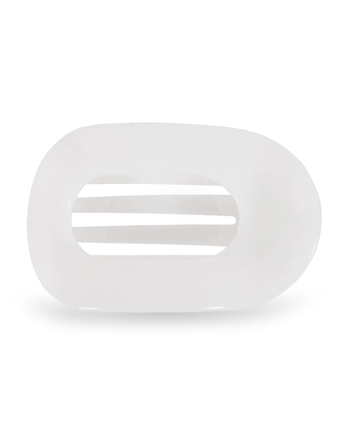 Medium Flat Round Hair Clip | TELETIES - The Street Boutique