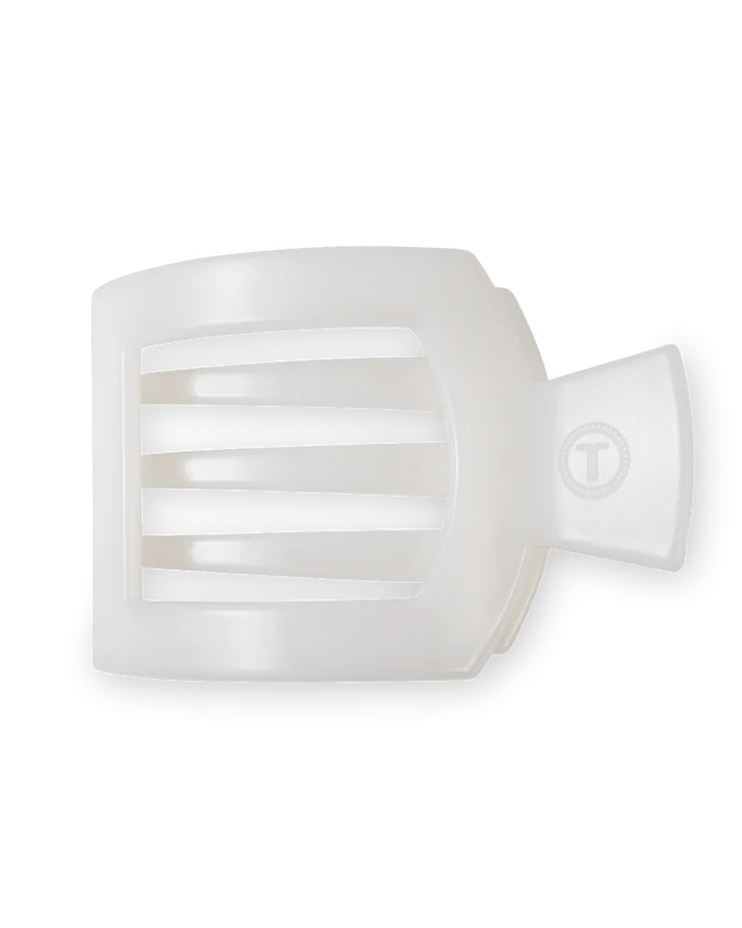 Small Flat Square Hair Clips | TELETIES - The Street Boutique