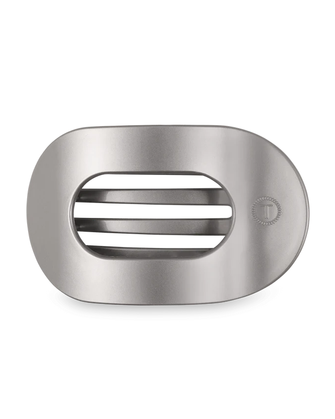 Flat Round Hair Clip | Medium | Teleties - The Street Boutique