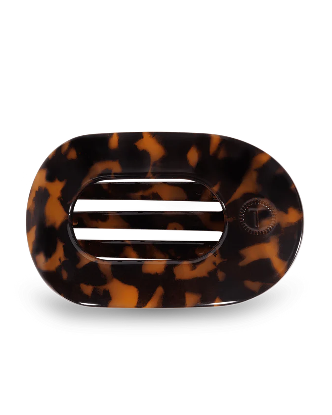 Medium Flat Round Hair Clip | TELETIES - The Street Boutique