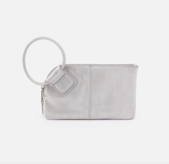 SABLE Wristlet by HOBO in Metallic Leather - The Street Boutique 