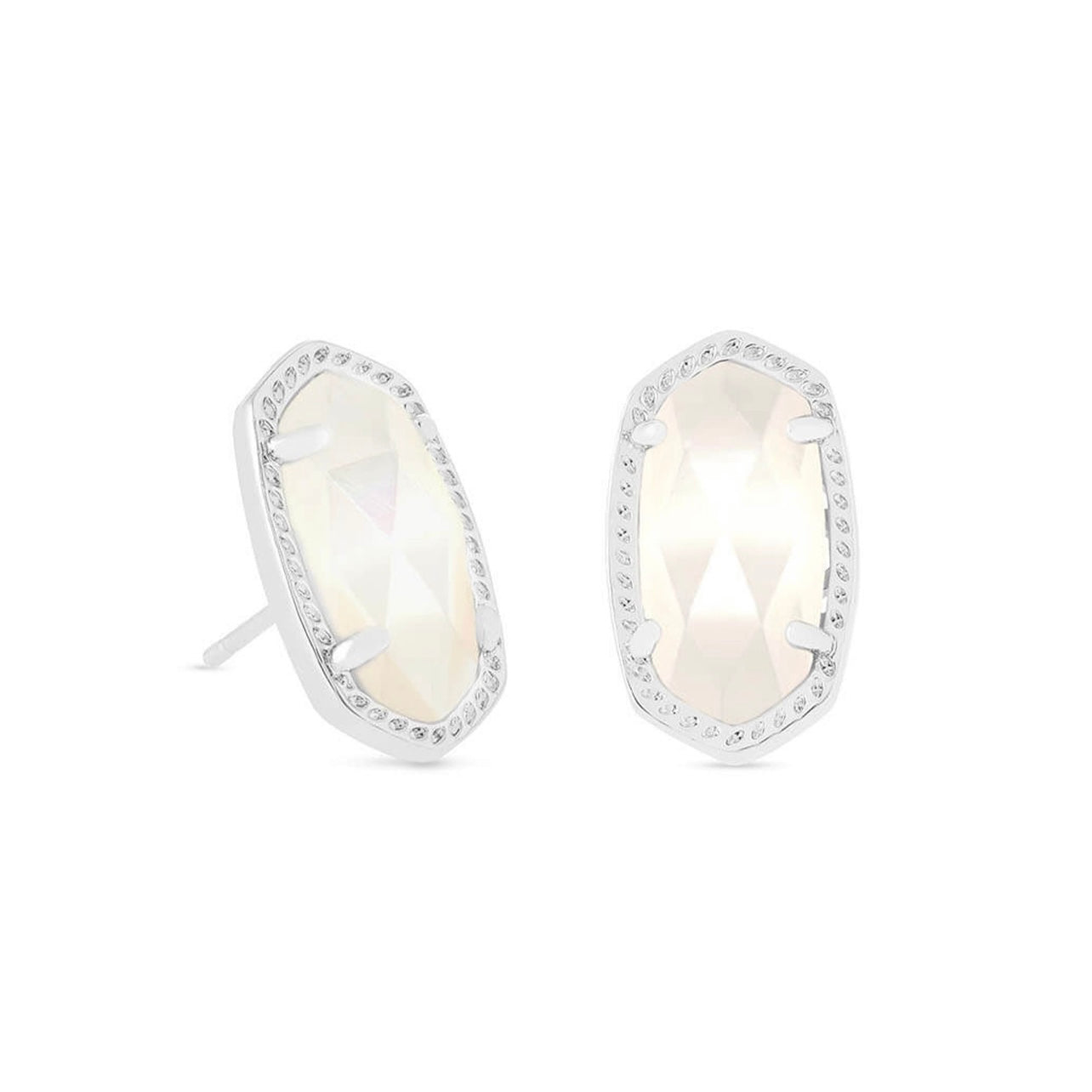 Kendra Scott Ellie Silver Stud Earrings - The Street Boutique