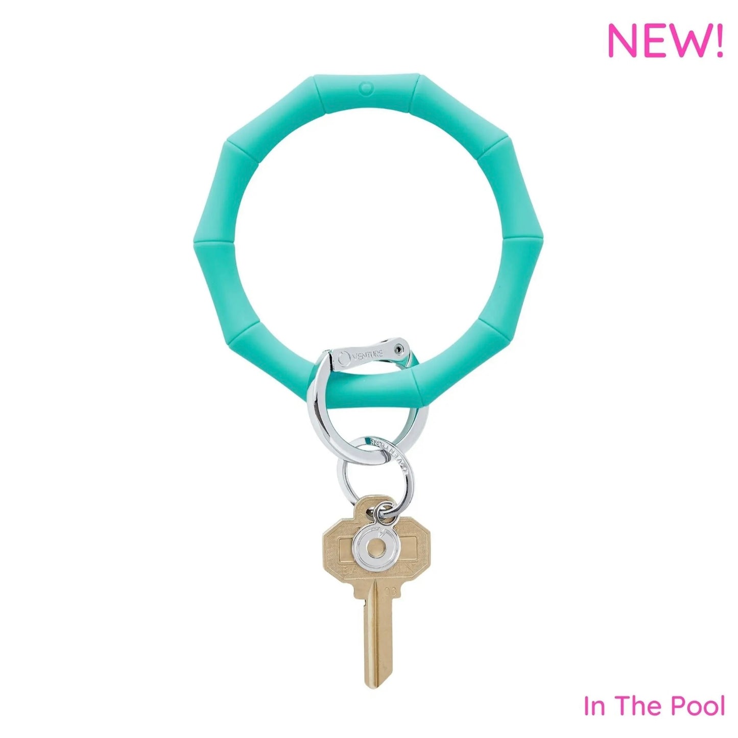 Bamboo Collection - Silicone Big O Key Ring - The Street Boutique 