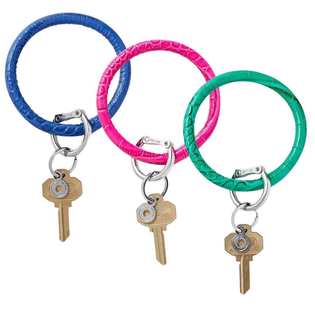 Jewel Tone Collection - Big O Key Ring