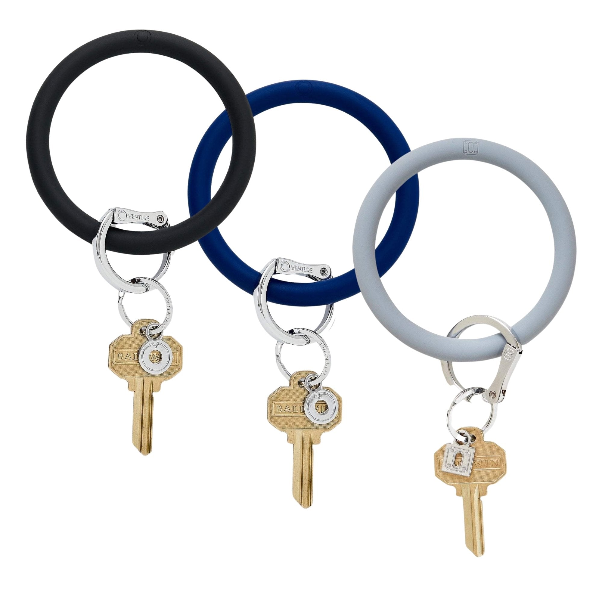 Neutral Collection - Silicone Big O Key Ring