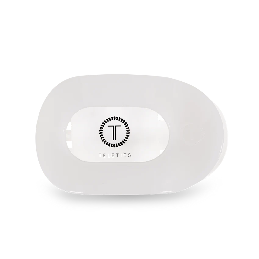 Small Flat Round Hair Clip | TELETIES - The Street Boutique 