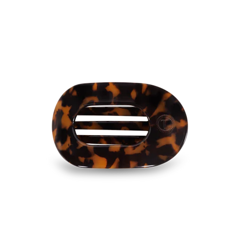 Small Flat Round Hair Clip | TELETIES - The Street Boutique 