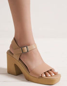 The Kelly Block Heel Sandal - The Street Boutique 