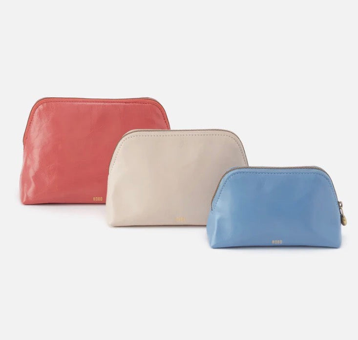 ✨美品✨h×3 af troi バッグ　アクセサリーポーチ　クロコダイル ピンク HOBO Tri-Pouch Set Pink Mirage | The Street Boutique – The Street