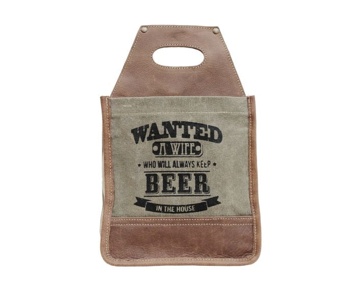 Myra “Wanted Wife” 6 Pack Beer Caddy - The Street Boutique 