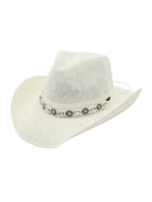 White Cowboy Hat - The Street Boutique 