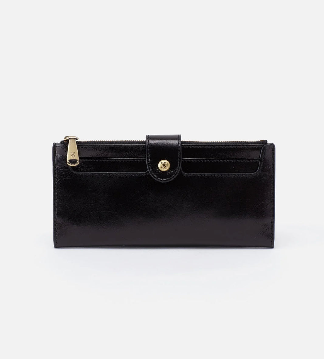 Dunn Continental Wallet by HOBO | Black - The Street Boutique 