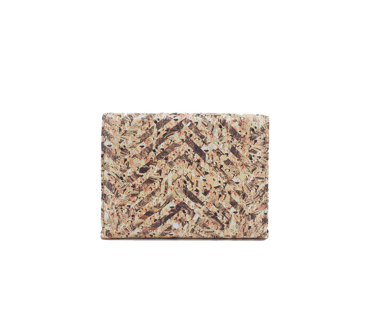 Robin Compact Wallet | Neutral Mosaic Print - The Street Boutique 