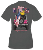 Simply Southern Ducked In The USA T-Shirt - The Street Boutique 