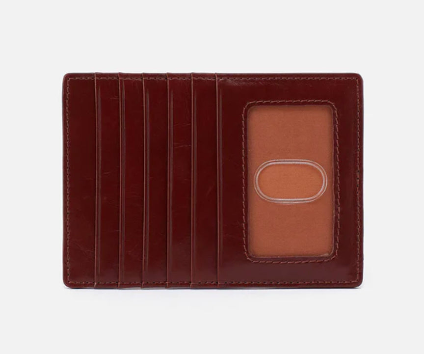 Euro Slide Card Case by HOBO | Chocolate - The Street Boutique 