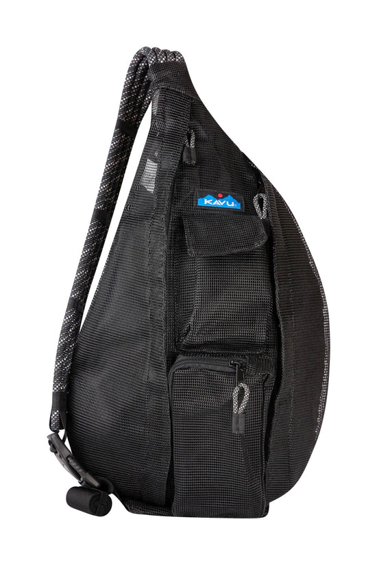 KAVU Beach Rope Bag in Black - The Street Boutique 