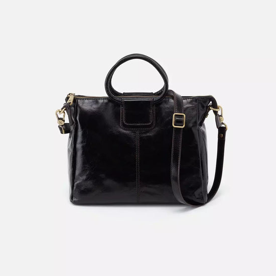 Load image into Gallery viewer, Sheila Black Medium Satchel by HOBO - The Street Boutique 
