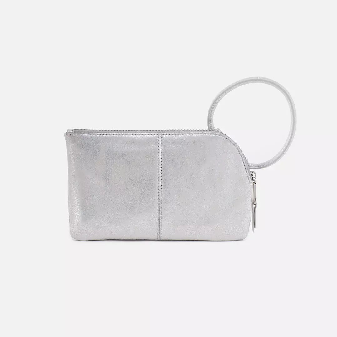 Sable Wristlet by HOBO in Silver - The Street Boutique 