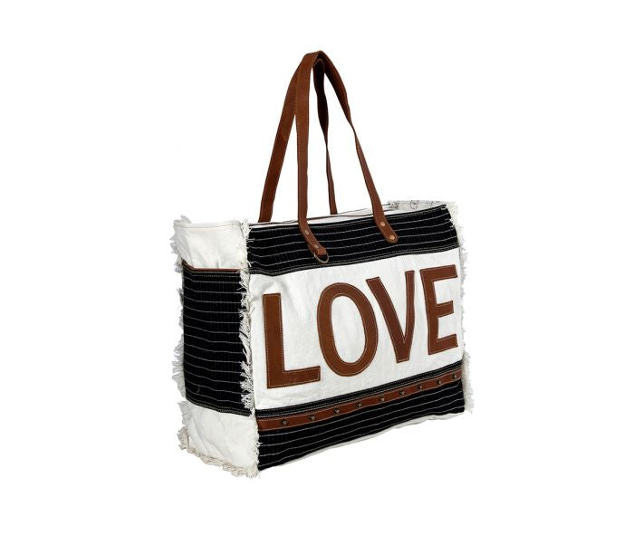 Myra Letters of Love Weekender Bag - The Street Boutique 
