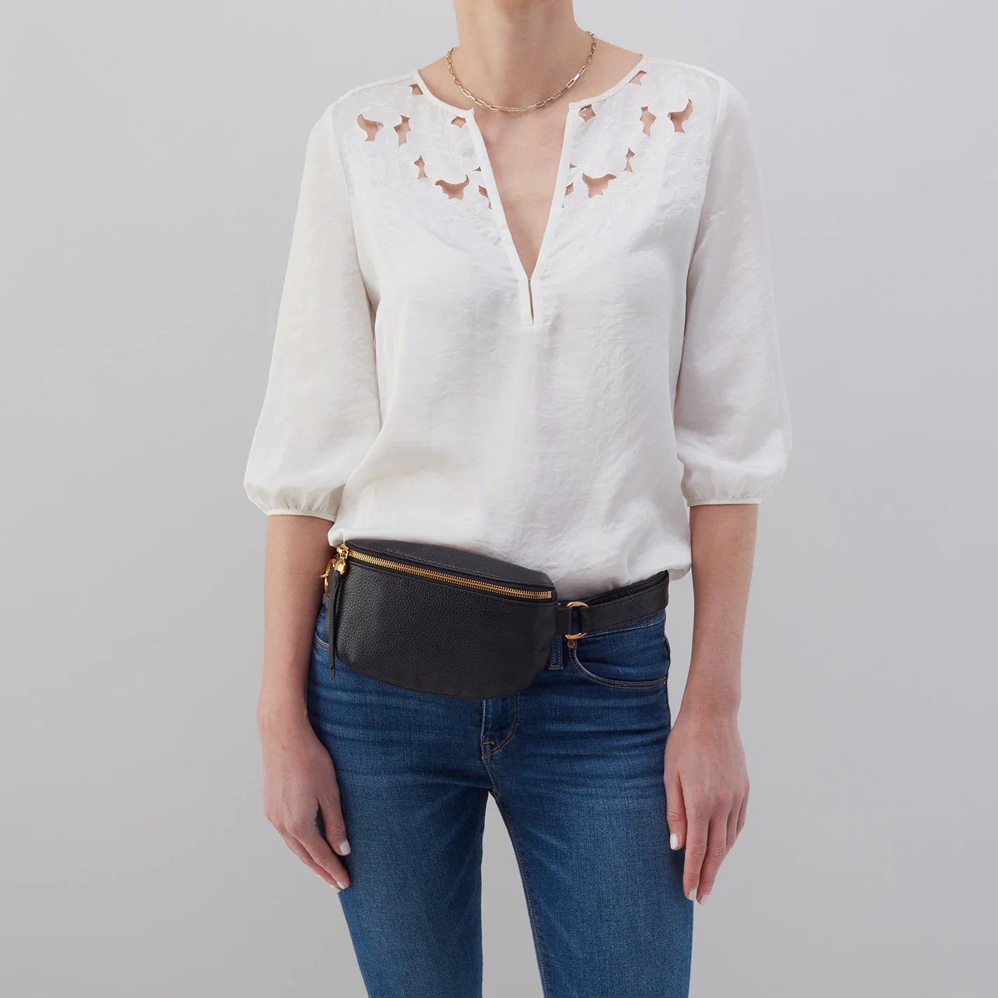 Fern Belt Bag by HOBO | Black - The Street Boutique 