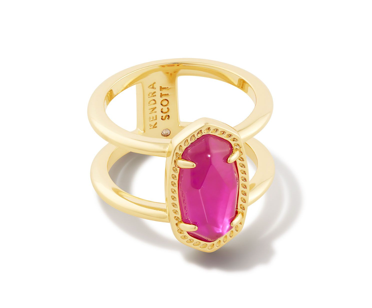 Elyse Gold Ring in Azalea Illusion | KENDRA SCOTT - The Street Boutique 