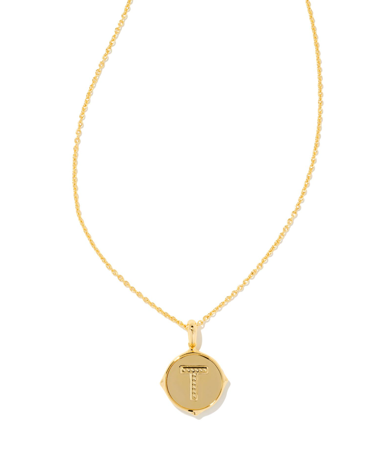 Kendra Scott Elisa Gold Pendant Necklace in Navy Abalone – Sugar & Spice