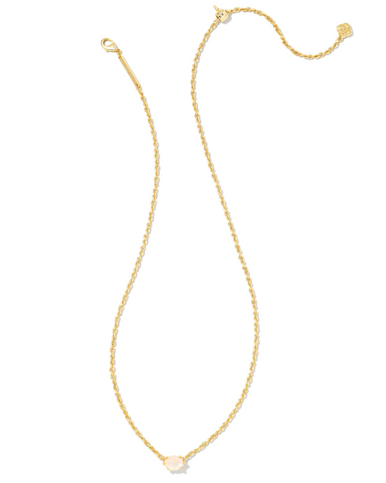 Cailin Gold Pendant Necklace in Champagne Opal Crystal | KENDRA SCOTT - The Street Boutique 