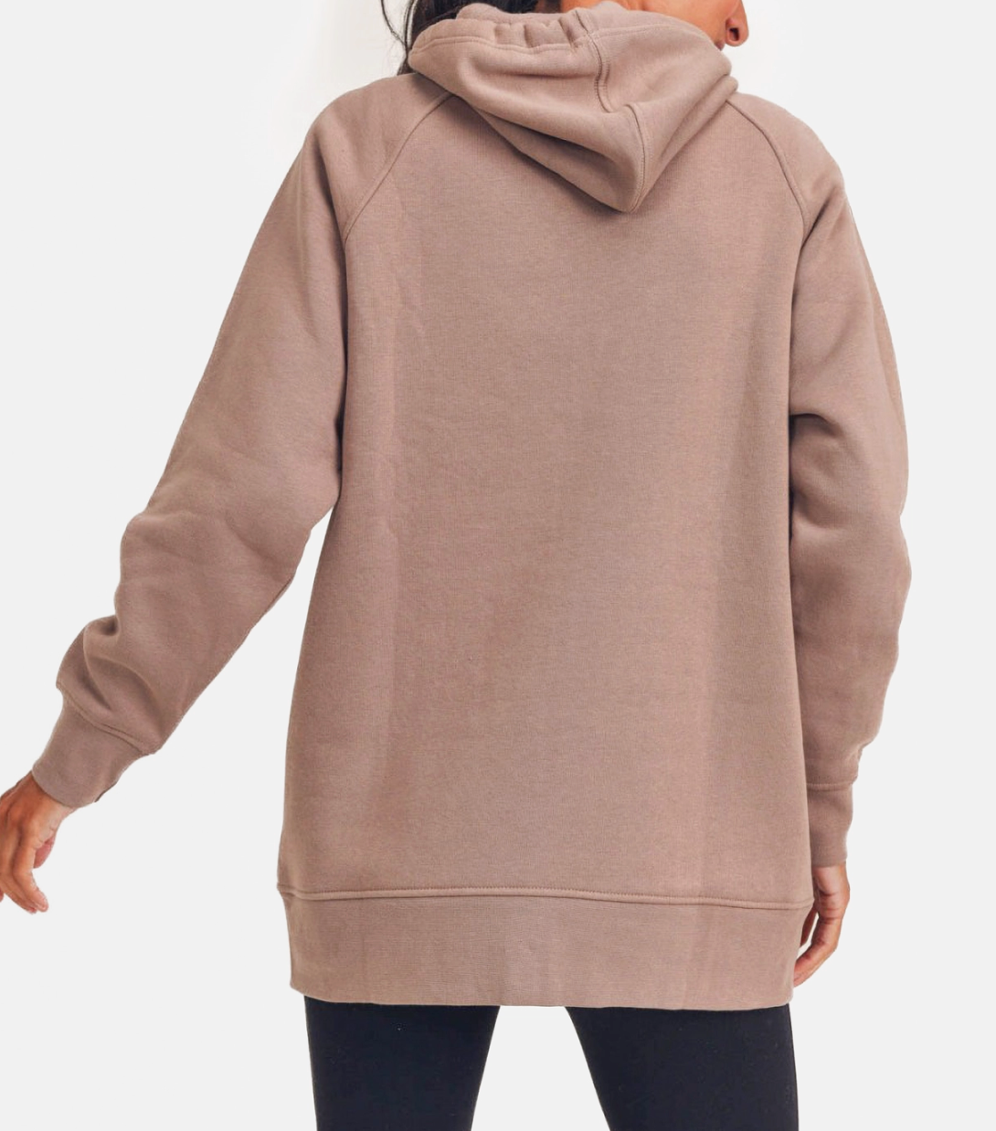 Oversized Hoodie Pullover in Toast - The Street Boutique 