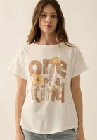 One of A Kind Vintage-Print Graphic Tee - The Street Boutique 